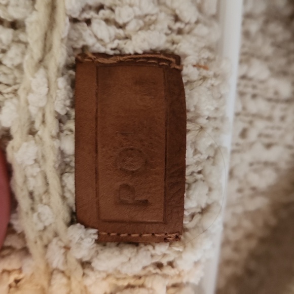 Pol Cream Hooded Sweatshirt Soft Knit One Size - Picture 2 of 5